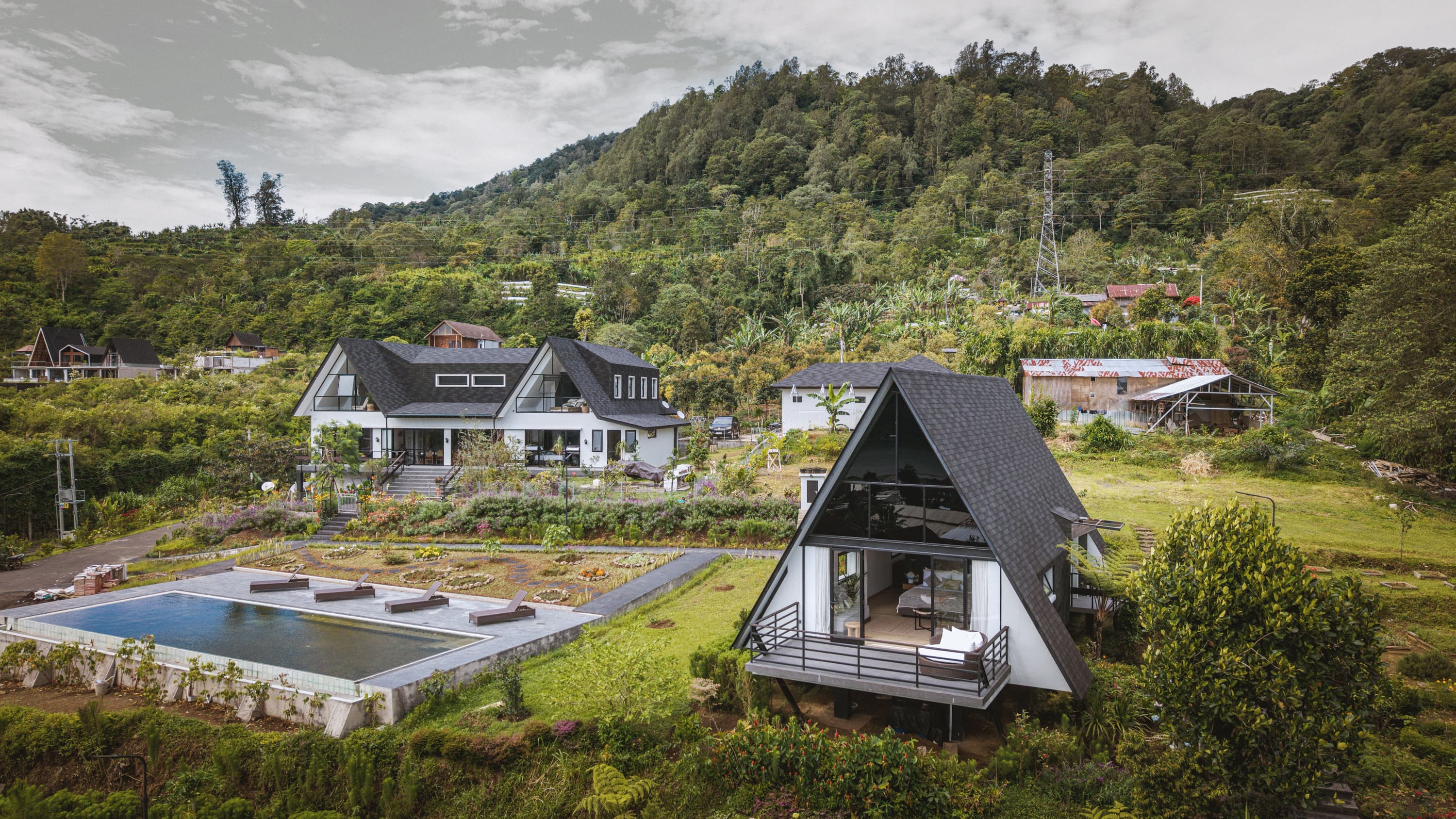 Lake Buyan from the villas