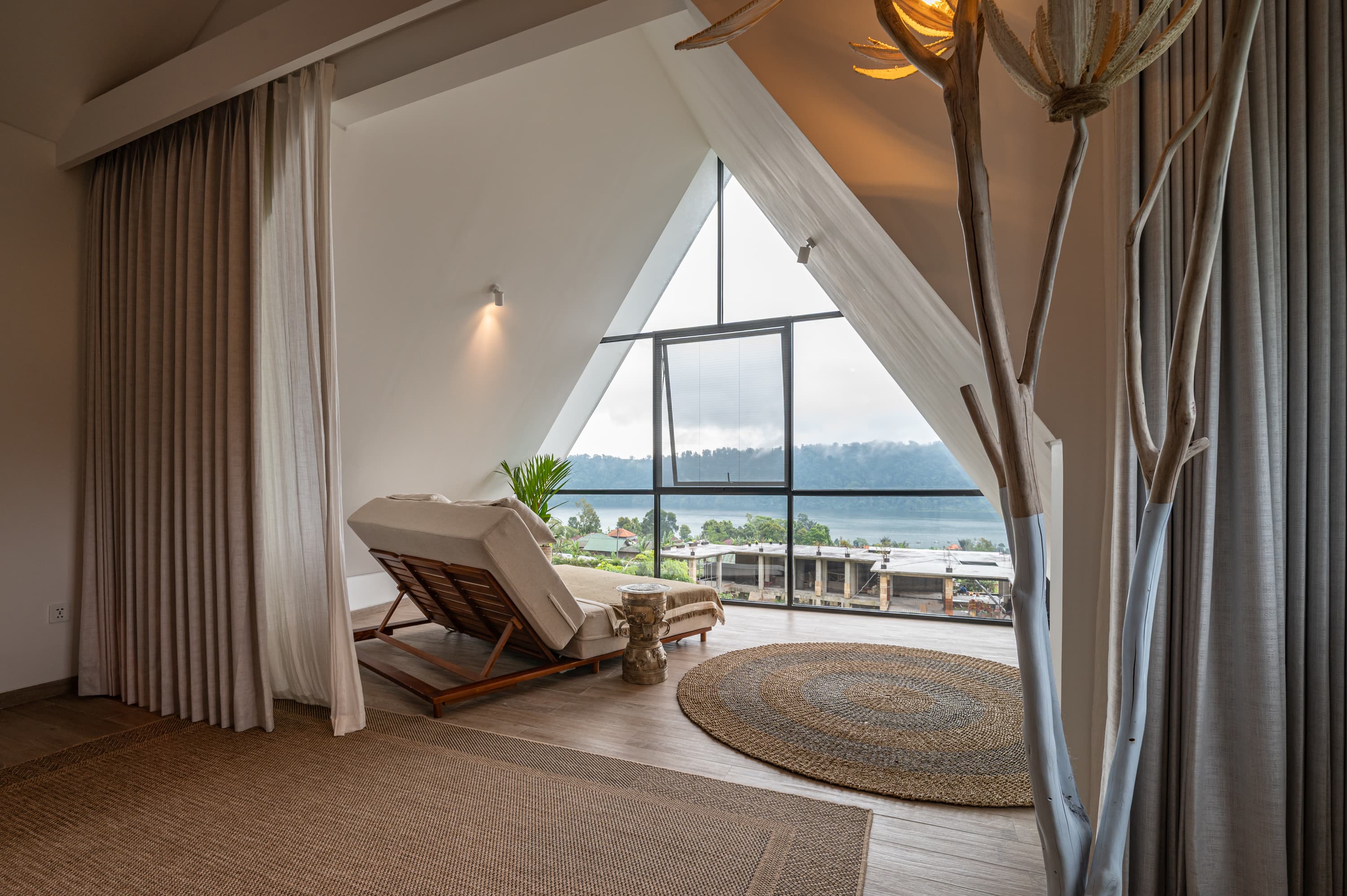 Villa terrace, Lake Buyan